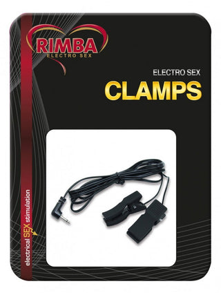 Rimba - Elektro Sex Klammer, uni-polar (2 Stck.)