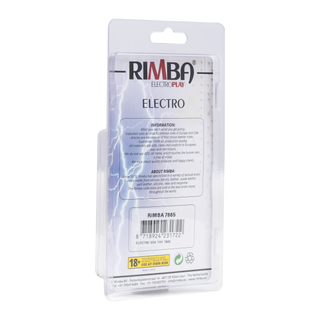 Rimba Elektro-Sex Penisband Leder mit Elastikverschluss