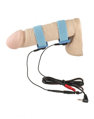 Electro-sex stretchable penis bands