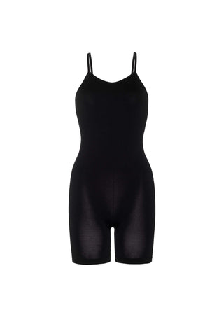 Leg Avenue Damen Spandex Romper Blickdicht Schwarz