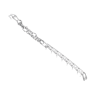 Rimba Bondage Play Metallhalsband Silber
