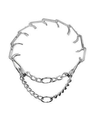 Rimba Bondage Play Metallhalsband Silber