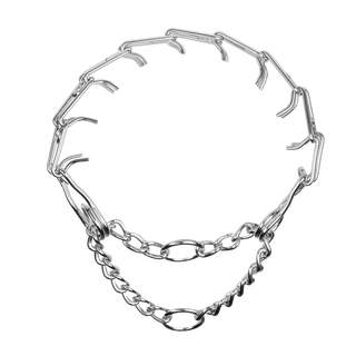 Rimba Bondage Play Metallhalsband Silber