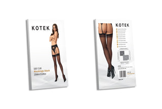 Kotek S001 Stockings black 20den/22dtex