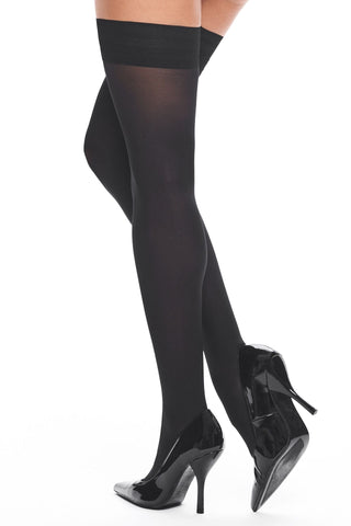 Kotek H025 Hold ups black 50den/56dtex
