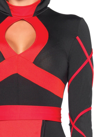 Leg Avenue Damen Dragon Ninja Romper Kostüm