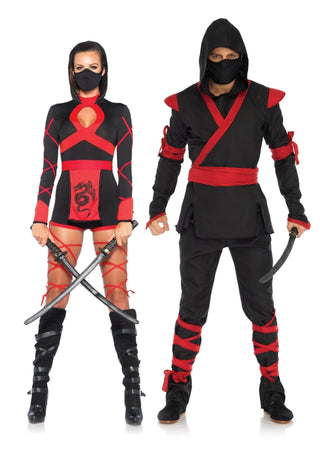 Leg Avenue Damen Dragon Ninja Romper Kostüm