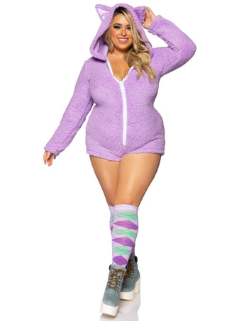 Leg Avenue Damen Cuddle Kitty Romper Katzenkostüm