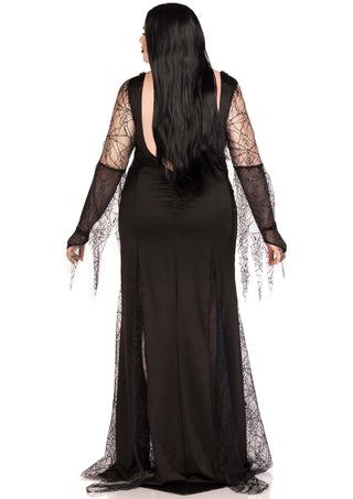 Leg Avenue Damen Plus Sexy Spooky Morticia Kleid Kostüm