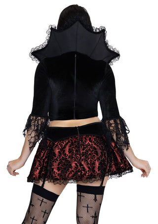 Leg Avenue Damen Love Bite Vampir Kleid Kostüm