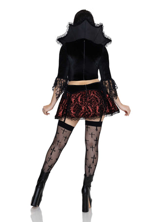 Leg Avenue Damen Love Bite Vampir Kleid Kostüm