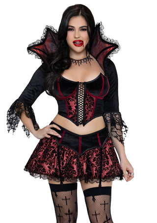 Leg Avenue Damen Love Bite Vampir Kleid Kostüm