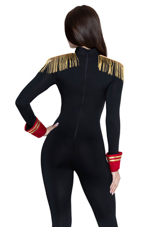 Leg Avenue Damen Commanding Ringmaster Catsuit Kostüm