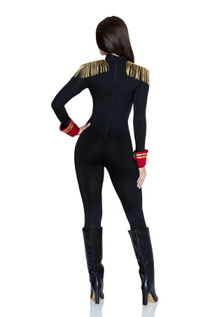 Leg Avenue Damen Commanding Ringmaster Catsuit Kostüm