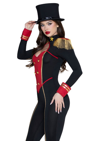 Leg Avenue Damen Commanding Ringmaster Catsuit Kostüm