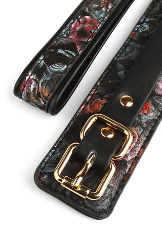 Floral Jacquard Halsband & Leine von GEISHA