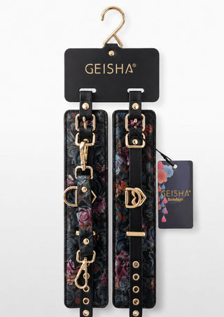 Geisha Floral Jacquard Handfesseln