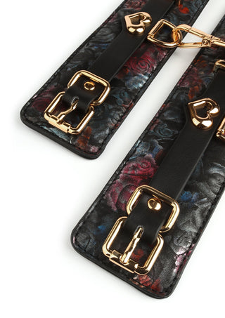 Geisha Floral Jacquard Handfesseln