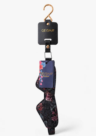 GEISHA Floral Jacquard Augenbinde