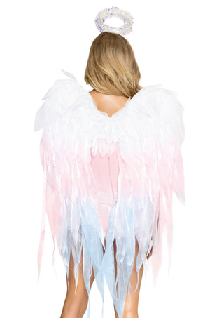 Leg Avenue Engel Chiffon Flügel Und Haarreif