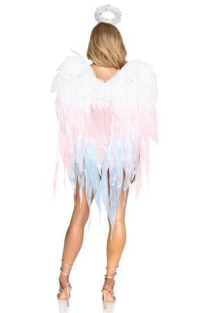 Leg Avenue Engel Chiffon Flügel Und Haarreif
