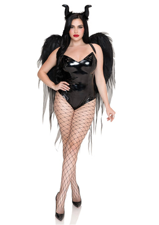 Leg Avenue Damen Dark Enchantress Flügel Und Hörner Set