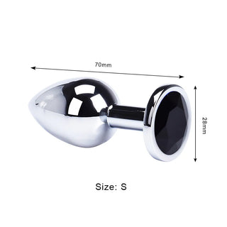 Metal Anal Plugs in 3 Größen – Premium Qualität und stilvolles Design
