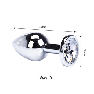 Metal Anal Plugs in 3 Größen – Premium Qualität und stilvolles Design