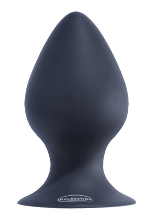 MALESATION Silikon Analplug Konisch Schwarz Ergonomisch
