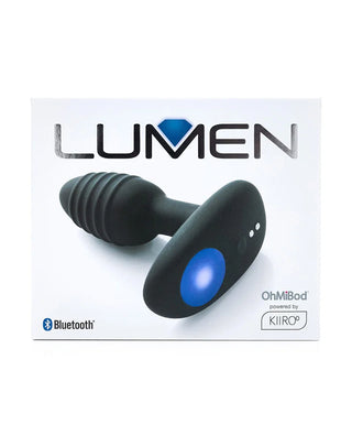 Kiiroo OhMiBod - Lumen - Interaktiver Butt Plug - Schwarz