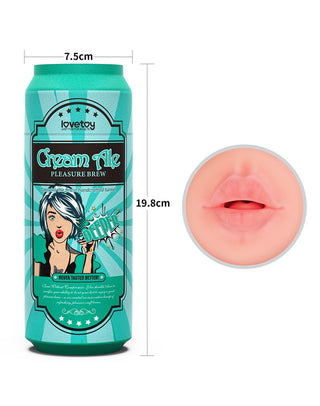 LoveToy Pleasure Brew Cream Ale Masturbator Grün