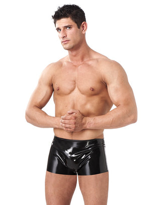 Rimba Latex Play Herren Shorts Schwarz