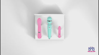 Pillow Talk Cheeky Vibrator Rosa Wiederaufladbar mit Swarovski-Stein