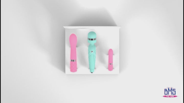 Pillow Talk Cheeky Vibrator Rosa Wiederaufladbar mit Swarovski-Stein