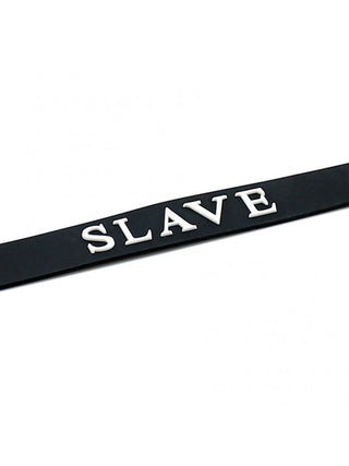 Rimba Latex Play Halsband Slave Schwarz