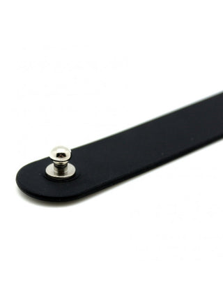 Rimba Latex Play Halsband Slave Schwarz