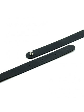 Rimba Latex Play Halsband Slave Schwarz