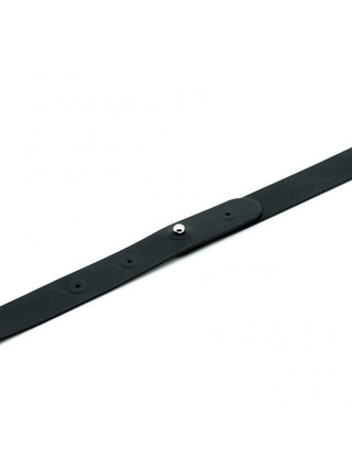 Rimba Latex Play Halsband Slave Schwarz