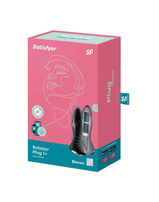 Satisfyer - Rotator Plug 1+ - Analvibrator - Schwarz