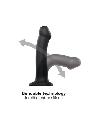 Strap-On-Me Dual Density Dildo Schwarz L