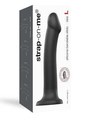Strap-On-Me Dual Density Dildo Schwarz L