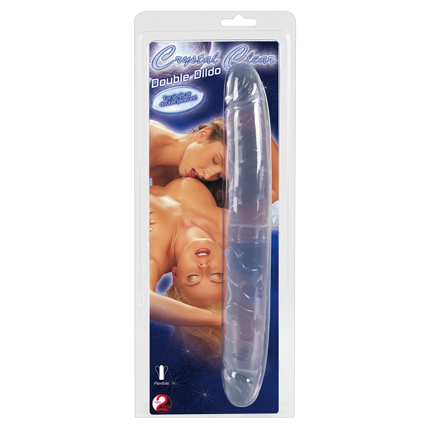 crytal duo double dildo verpackung