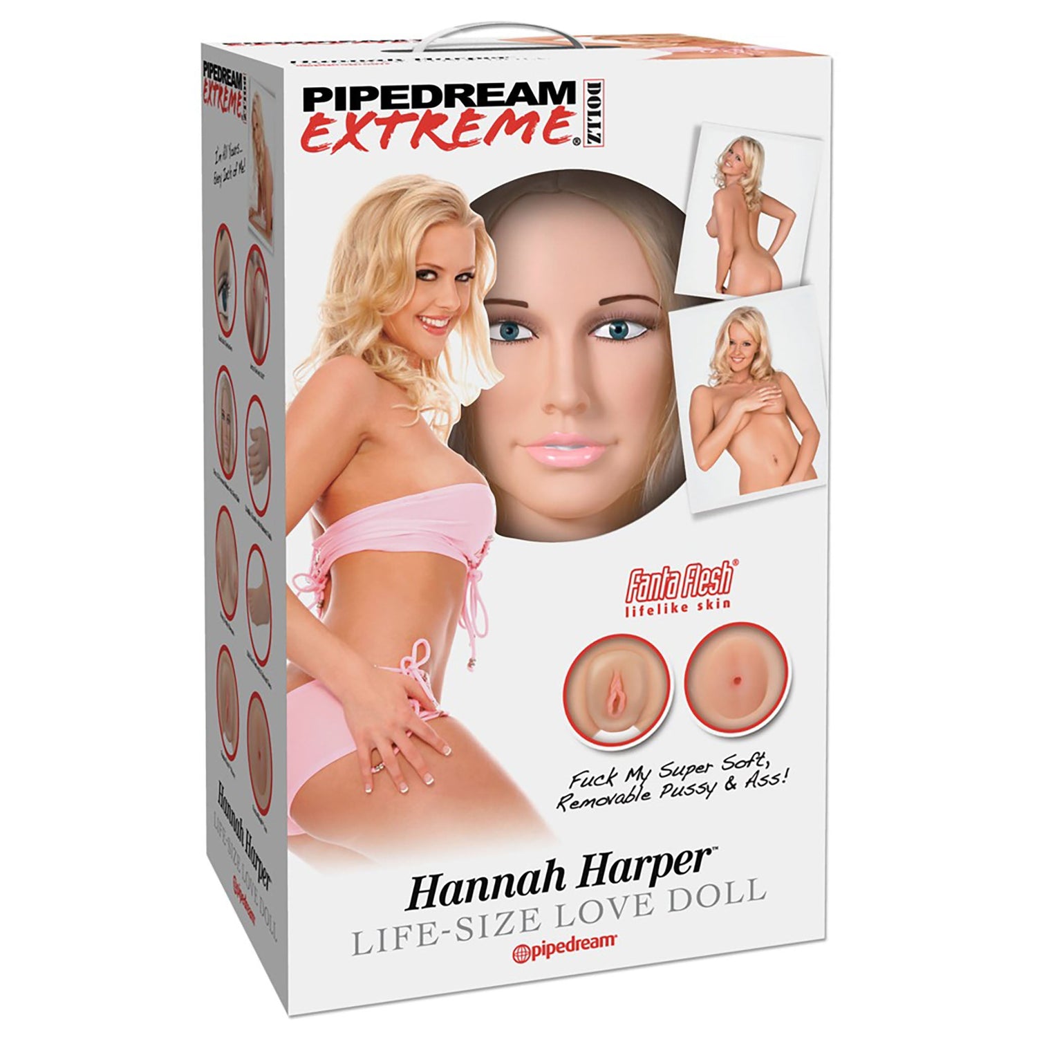 Hannah Harper Love Doll, lebensgroße Liebespuppe, Hand, Fuß, verstellbarer Arm, 3D Augen mit Wimpern