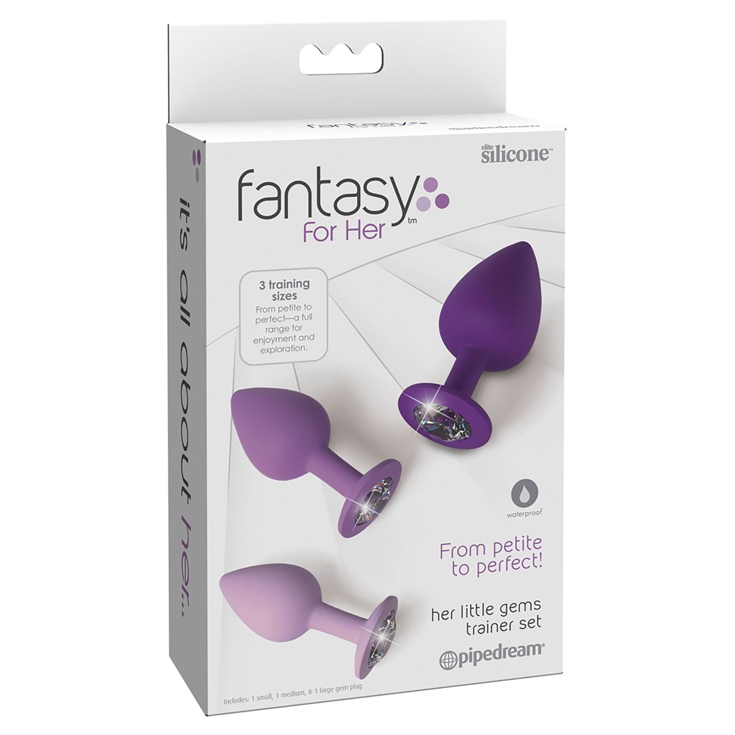 Her little Gems Trainer Set Anal Plugs, Verpackung