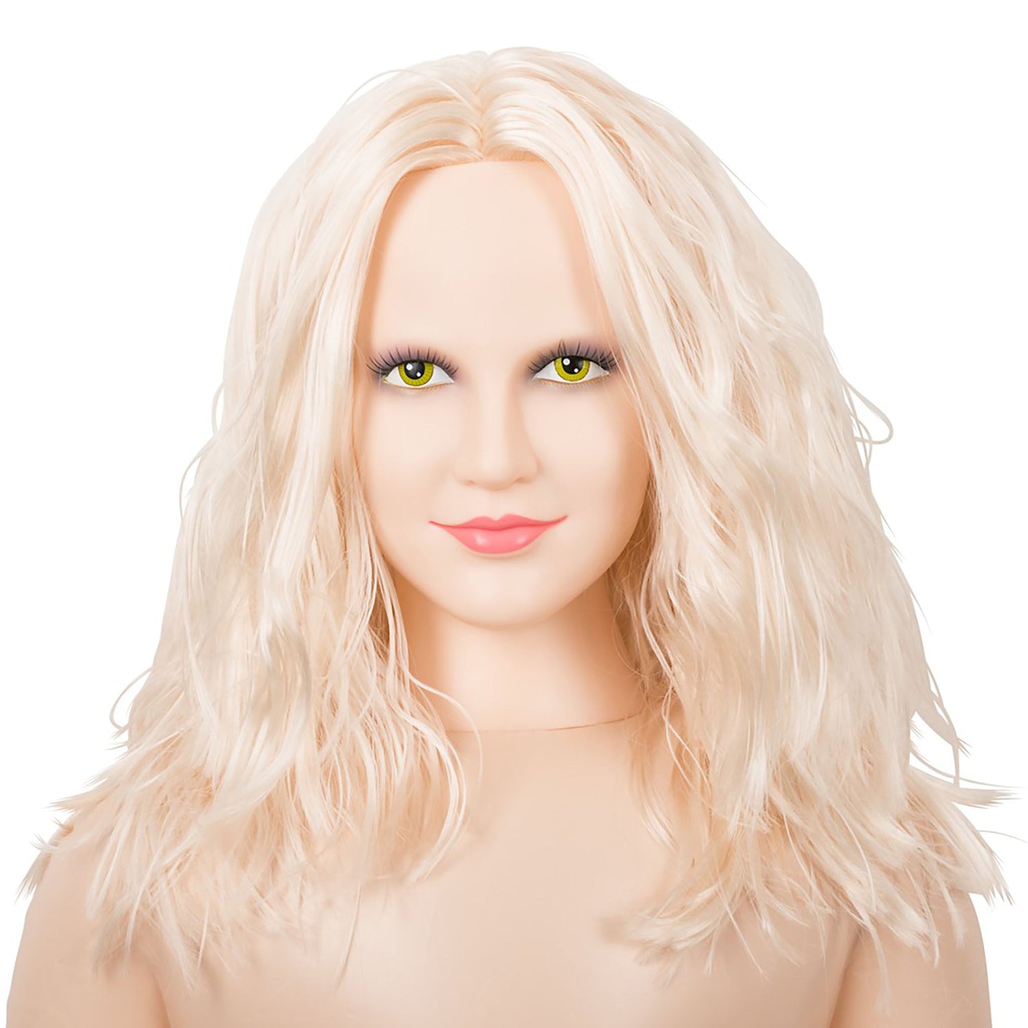 Hot Lucy aufblasbare Liebespuppe blond Hüfte und Hand