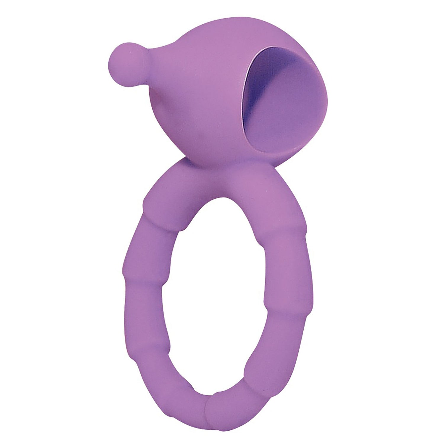 Loop Sweet Smile Penisring mit Vibrator in lila, Anwendung