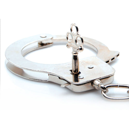 Metal Handcuffs, Handschellen getragen