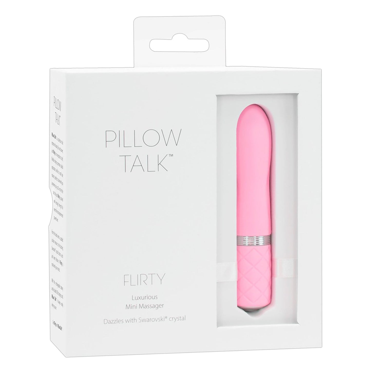 Pillow Talk Flirty Rosa Vibrator Verpackung geöffnet