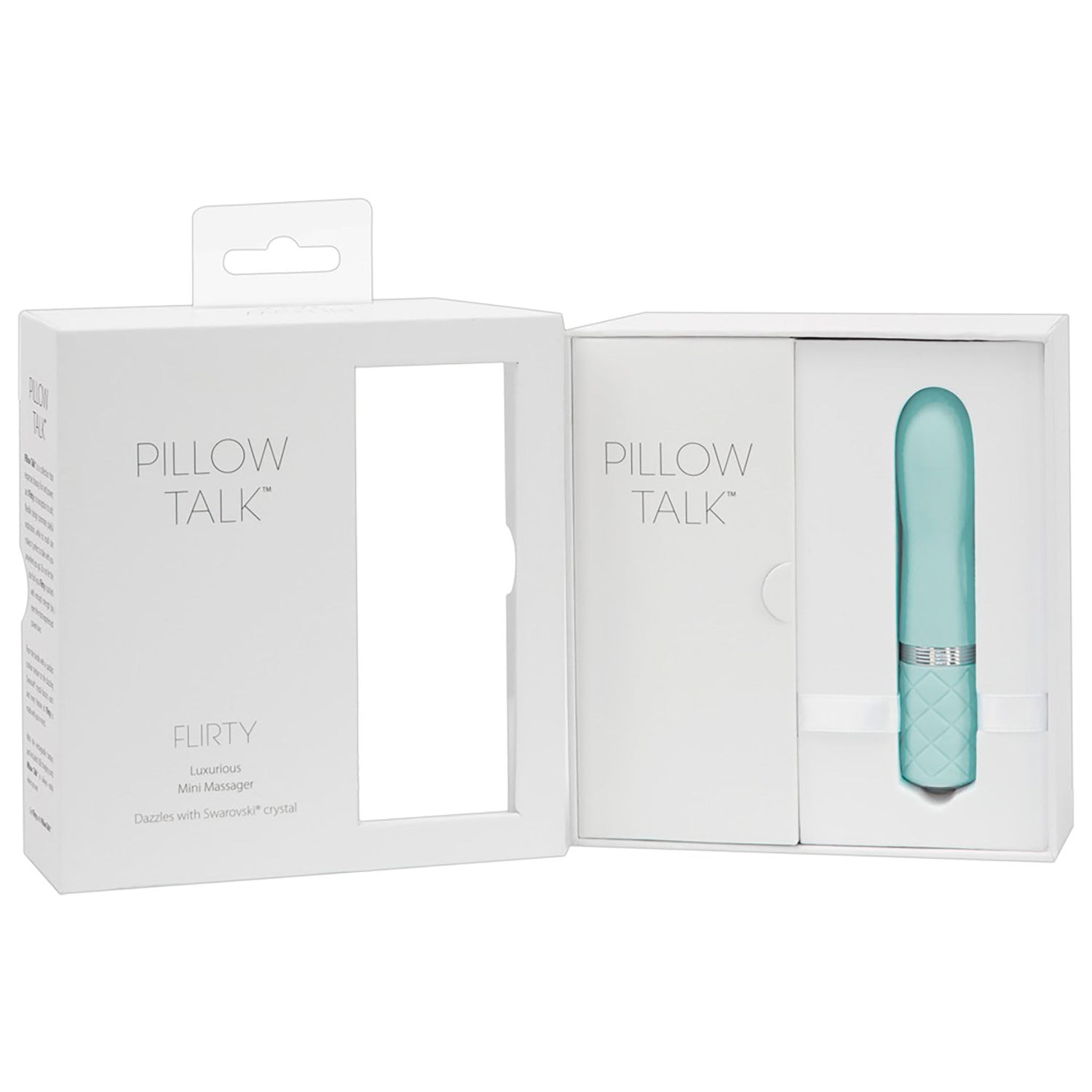 Pillow Talk Flirty Türkis Vibrator Verpackung
