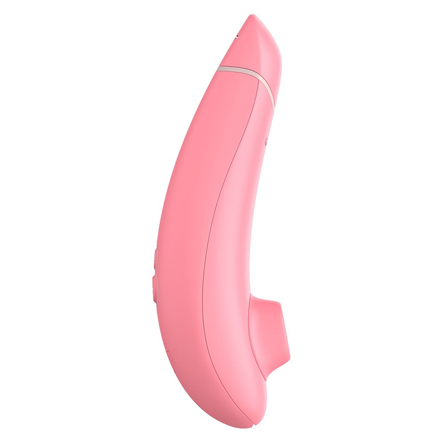 Premium Womanizer Eco in rosa, im Profil
